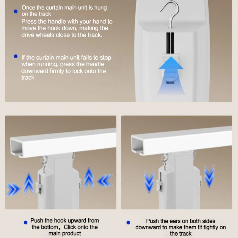 Slimme Elektrische Gordijnmotor – Automatische Gordijnopener