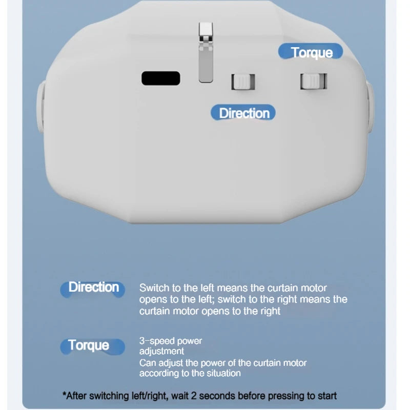 Slimme Elektrische Gordijnmotor – Automatische Gordijnopener