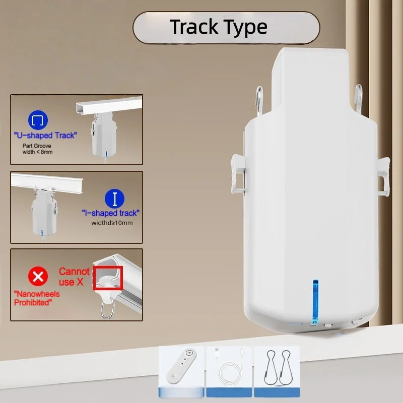 Slimme Elektrische Gordijnmotor – Automatische Gordijnopener