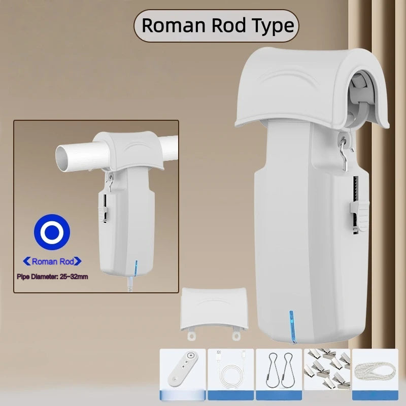 Slimme Elektrische Gordijnmotor – Automatische Gordijnopener